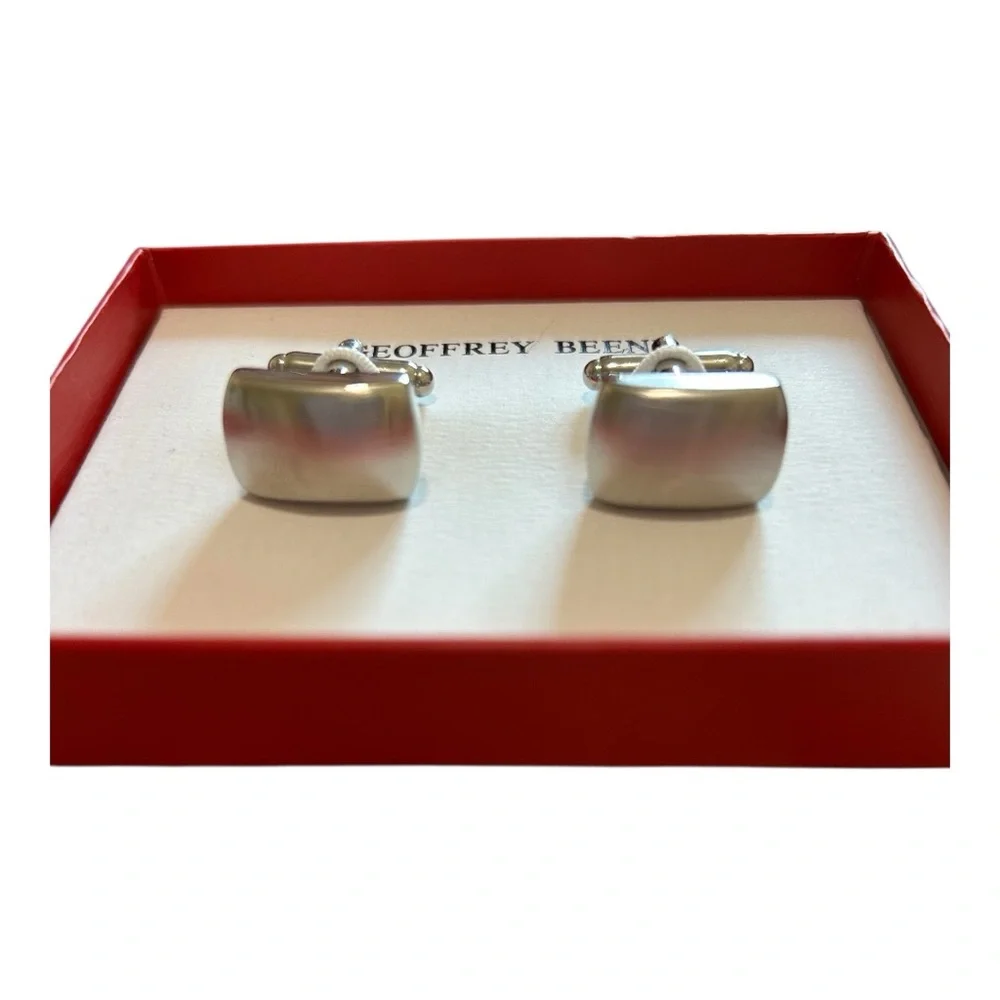 Geoffrey Beene Silver Cuff Links Set- Gold, silver from Macy’s New-Formal attire